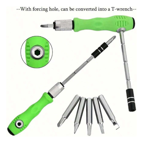 Mini Kit Herramientas Portátil Desarmadores