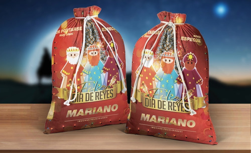 Diseños Para Estampar/sublimar Bolsas Reyes