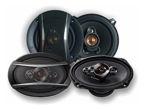 Combo Parlantes Auto Matrix 6x9  600w + 5 1/4  Promocion!