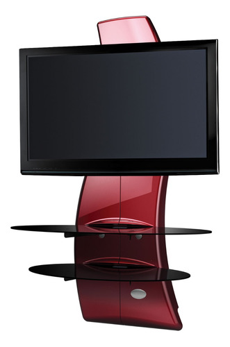 Rack Tv Italiano Ghost Design 2000 Metallic Red