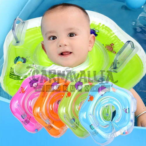 Flotador Inflable Bebé Salvavidas Cuello Flotis Alberca