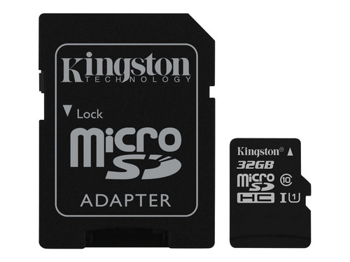 Memoria 32g Kingston Microsdhc Canvas Select
