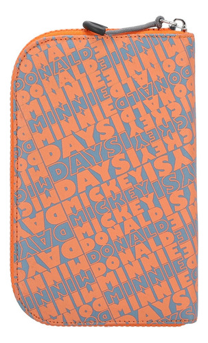 Porta Pasaporte Mujer Mickey W Capsule Naranja Acfranck3cw Diseño De La Tela Gráfico