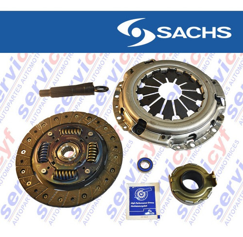 Kit Clutch Sachs Honda Fit 1.5 2006 2007 2008 2años Garantia