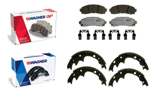 Kit Balatas Delantera Traserat Oex Wgnn Ford Ranger 2006