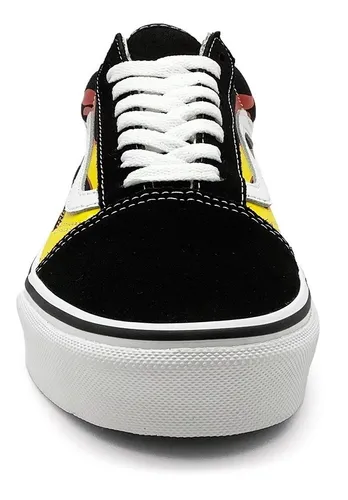 Vans old top school fuego