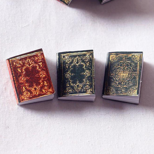 4 Juego De 4-5 Unidades De 3 Mini Libros Hechos A 4 Piezas