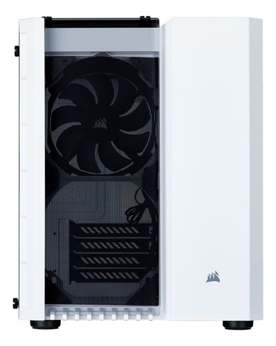 Gabinete Corsair Crystal 280x Rgb Vidrio Templado Icue White