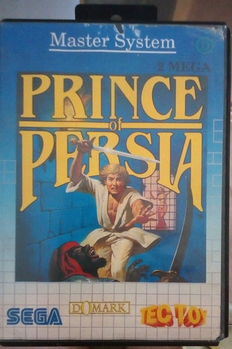 Cartucho Master System Prince Of Persia + Capa + Estojo
