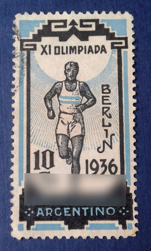 Argentina, Juegos Olimpicos Alemania 1936 (gas215)