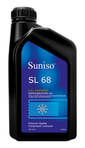 Aceite De Refrigeración Suniso Sl68 1 Litro