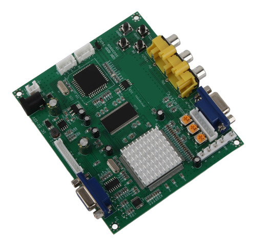 Placa Convertidora De Juegos Rgb/cga/ega/yuv A Vga Hd Video