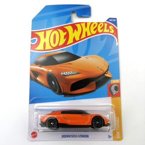 Koenigsegg Gemera  Naranja Hotwheels