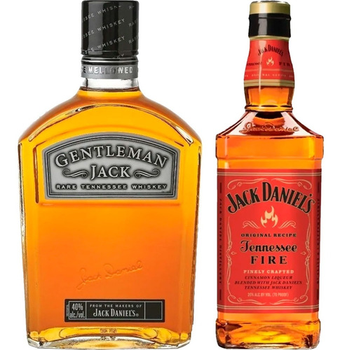 Whisky Jack Daniels Gentleman Jack + Jack Daniels Fire 750ml