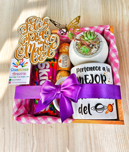 Cajas Regalos Corporativos Para Mamá, Papá, Toda Ocasión