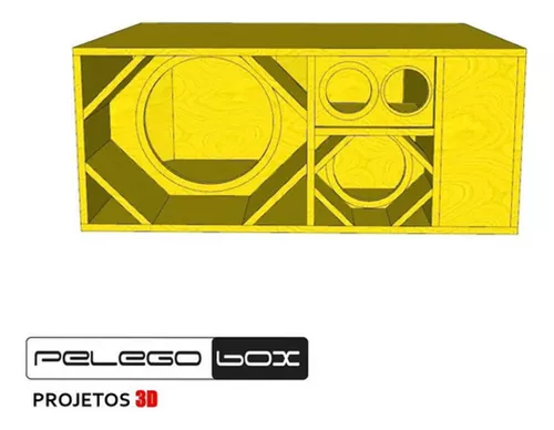 Projeto Caixa Euclides Paredão Pelego Box Eros Triton Taramp