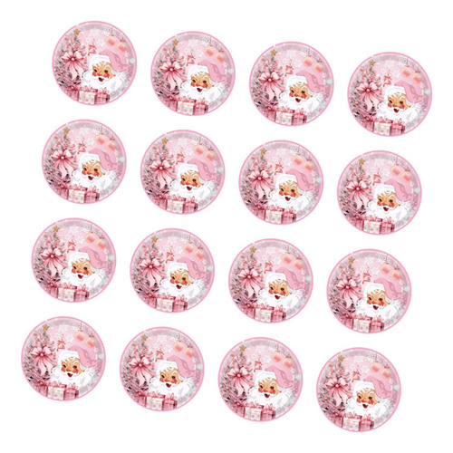 . 16 Platos Para Fiesta Navidad, Accesorio 7 Pulgadas