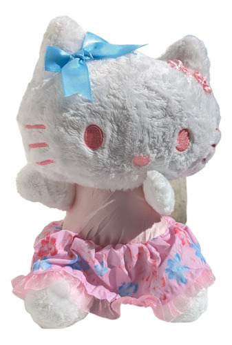 Peluche De Sanrio De Hello Kitty Con Vestido 22cm