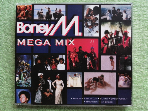 Eam Cd Maxi Single Boney M Megamix 1992 Edic. Europea Disco
