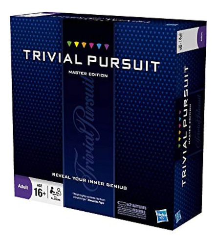 Trivial Pursuit Master Edition Juego De Mesa Juego De Mesa N