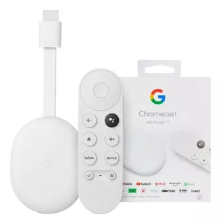 Google Chromecast 4 Con Google Tv 4k