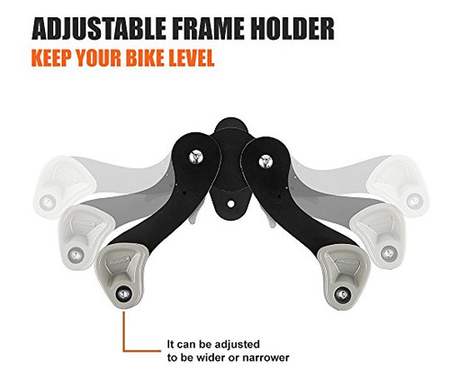 Colgador Horizontal De Pared Para Bicicleta Ibera, Gancho Pa
