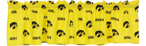 Colegio Cubre Iowa Hawkeyes Cortina Impresa Cenefa 84 Por 15