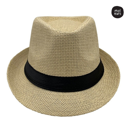 Imagen 2 de 6 de Sombrero Estilo Panamá Calidad Premium Solero Verano Playa Calor Unisex Variedad Tonos De Paja