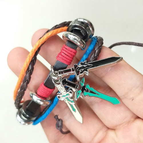 Pulsera Sword Art Online Sao Anime De Colección