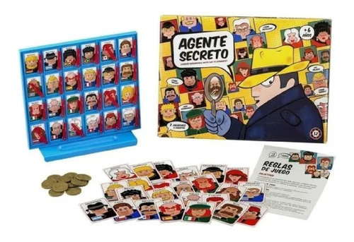 Imagen 3 de 7 de Agente Secreto Juego De Mesa De Ruibal - Sharif Express