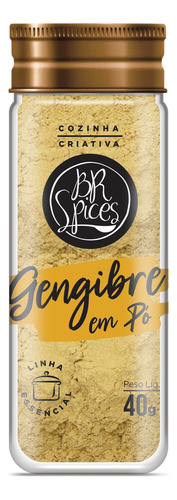 Gengibre Em Pó Br Spices 35g