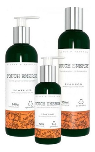 Grandha Kit Touch Energy Power Gel Shampoo Leave On