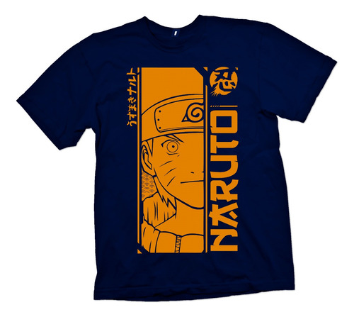 Poleras Unisex Anime Naruto Estampada Dtf Cod 010