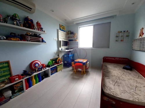 Imagem 17 de 30 de Cobertura Residencial Com 3 Dormitórios Sendo 2 Suítes E 2 Vagas De Garagem À Venda, 280 M² Por R$ 1.230.000 - Embaré - Santos/sp - Co0066