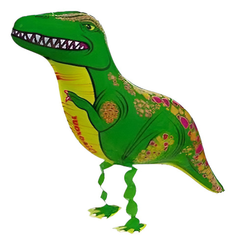 Dinosaurio Verde Globos Caminando Globo Niños Cumpleaños Dec