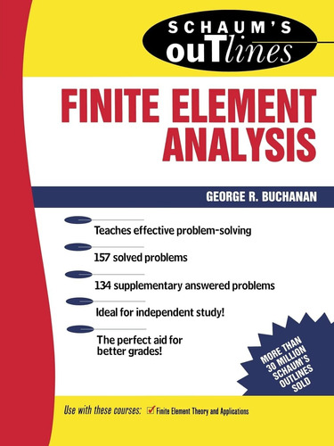 Libro Schaumøs Outline Of Finite Element Analysis En Español
