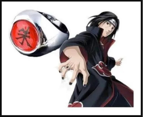 Anillo De Itachi Akatsuki Naruto Anime Manga