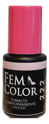 Esmalte Semipermanente Fem Color  By Lefemme Rose Cream