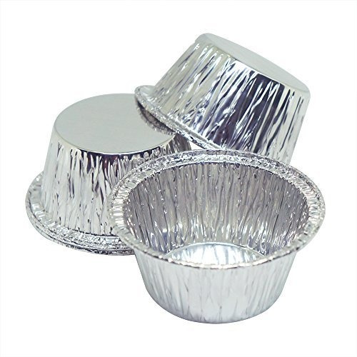 Cenicero Mystar 2.6 Papel De Aluminio Desechable, Mini Taza