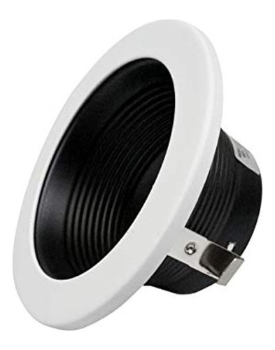 Deflector De 4 Pulgadas Con Anillo Blanco Negro De Nicor Ilu