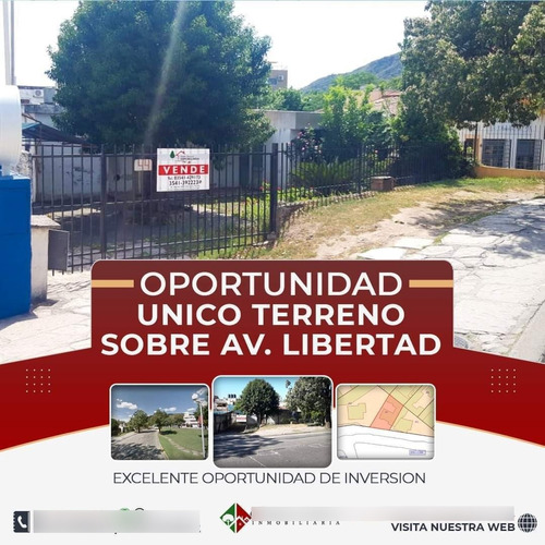 Vendo Excelente Terreno Sobre Av. Libertad Ideal Para Emprendimiento