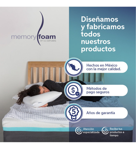 Colchón Memory Foam Best Queen Size