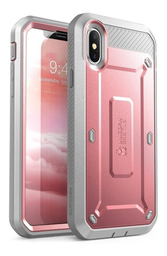 Supcase Case Para iPhone X / Xs 5.8 Protector 360° C/ Gancho