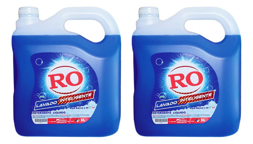 Detergente Ro 5 Ltr X 2 Unds