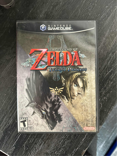Solo Caja The Legend Of Zelda Twilight Princess Game Cube