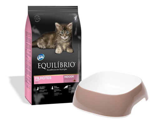 Comida Para Gato Equilibrio Gatos Filhotes 7,5 Kg