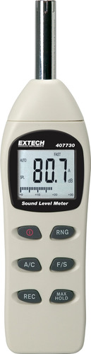 Extech 407730 Medidor De Nivel De Sonido Digital 40-130db