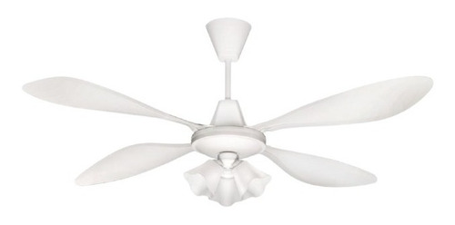 Ventilador De Techo Blanco Con 4 Palas Axel Ax-vt4ar 3 Luces