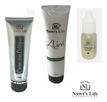 Comprar Kit Creme Colágeno Sabonete Klim Óleo Vitaminado Nawts Life