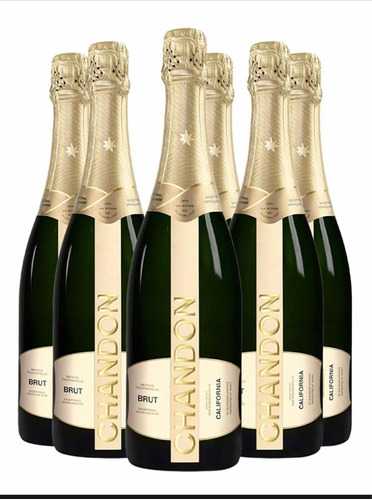 Espumante Chandon Brut 750ml X 6 Unidades